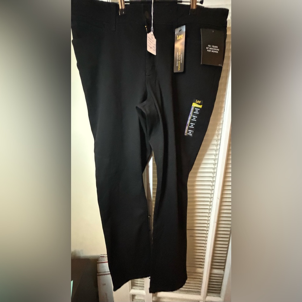 Lee Straight Leg Regular Fit Jeans-Size 16